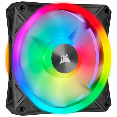 Produktbild von iCUE QL140 RGB 2er 140x140x25, Gehäuselüfter