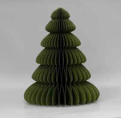 Image de 12x Noël Sapin Design en nid d'abeille Présentoir Christmas Avent Habitat