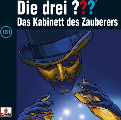 Produktbild von Die drei ??? 181. Das Kabinett des Zauberers (drei Fragezeichen) CD