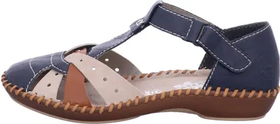 Produktbild von Rieker Komfort Sandalen M1655-54 Uni 362D4D31363535 Blau 40 EU