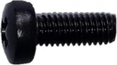 Zdjęcie produktu dla SCHROFF Linsenschraube M6, verzinkt, schwarz - LINSENSCHRAUBE M6X16 100ST (21100650)