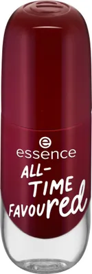 Produktbild von Essence Gel Nail, 8 ml, Rot, ALL-TIME FAVOUred, Färbung, Glanz, Flasche