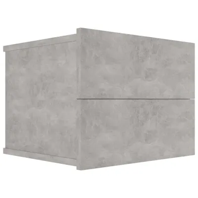 Obrázek produktu pro vidaXL Noční stolek Concrete Grey 40x30x30 cm Dřevěný materiál