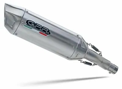 Immagine prodotto di Marmitta Slip-On GPR Furore-X Inox con db killer e raccordo per Suzuki Gsx-R R 1000 e5