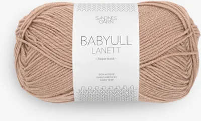 Produktbild von Sandnes Babyull Lanett 50g lys eikenøtt 3041