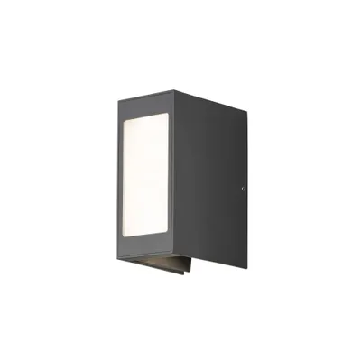 Produktbild von Konstsmide Cremona LED Wandleuchte mit Frontleuchte klein anthrazit, 3000K, 720lm, 3x3W, 240V, Aluminium/Glas, Lichtaustritt 0-90°, 7992-370