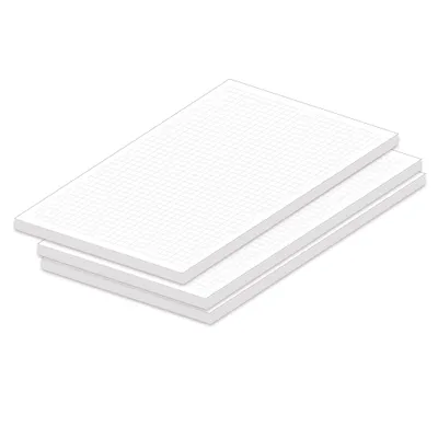 Image de PRICARO Bloc-notes "quadrillé", magnétique, A5, 3 pièces