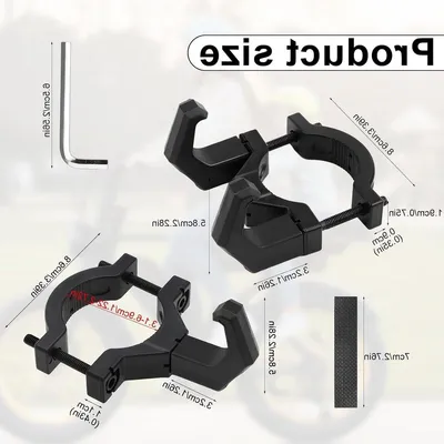 Set von 2 E-Scooter Vorhaken für den Griff