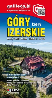 Zdjęcie produktu dla Mapa - Góry Izerskie 1:25 000