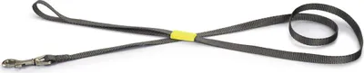 Image de Beeztees Uni - Laisse pour chien - gris foncé - 120 cm x 10 mm