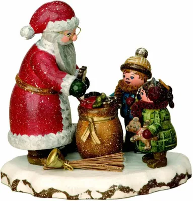Produktbild von Winterkinder Danke lieber Weihnachtsmann (9cm) von Hubrig Volkskunst