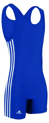 Zdjęcie produktu dla Kombinezon męski adidas - 3 Stripe Singlet royal/white