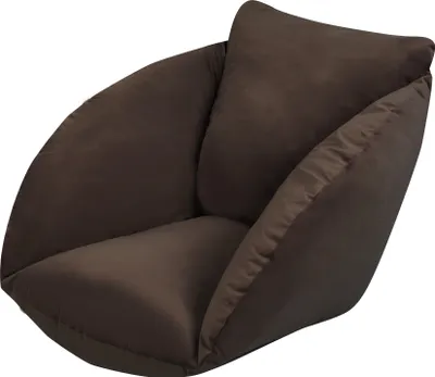 Produktbild von Hängesessel Kissen aus Samt Velvet Polster Bodenkissen für Schwenksessel Auflage für Hängeschaukel Hängekorb Hängestuhl Rückenkissen Braun [114]