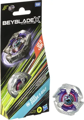 Obrázok produktu pre Beyblade Súprava X Keel Shark 3-60LF Booster, 8 rok / roky