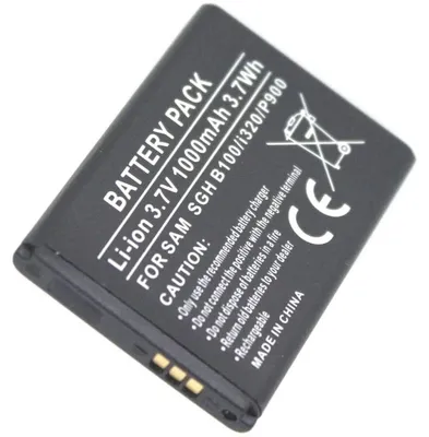 Produktbild von Akku für Samsung B2100 Li-Ion 3,7 Volt 850 mAh schwarz.