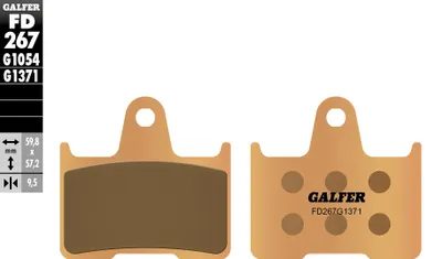 Immagine prodotto di Pastiglia freno Galfer FD267