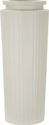 Image de Mauro Ferretti Vase Haut 32x80 cm crème