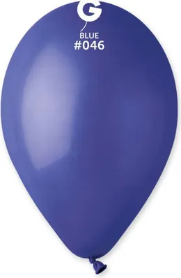 Obrázek produktu pro Gemar latexové balónky tmavě modré - 100 ks - 26 cm