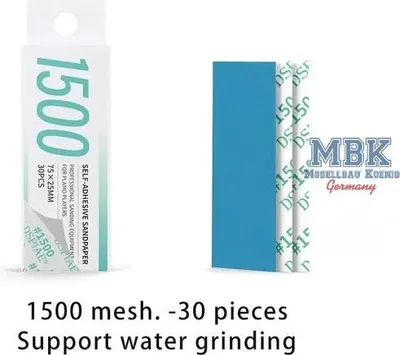 Produktbild von DSPIAE DSP-XSP-1500 DSPIAE XSP-1500 Adhesive sandpaper #1500