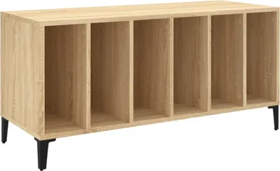 Obrázok produktu pre Skrinka na platne dub sonoma 100x38x48 cm kompozitné drevo