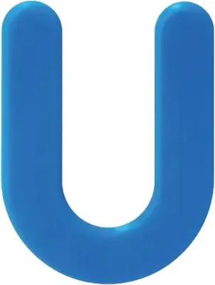 Imagen del producto de BIHUI - Separadores para baldosas en forma de U / 1,5 mm / 400 unidades