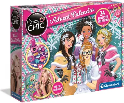 Produktbild von Clementoni - -CLE Crazy Chic adventní kalendář 78797