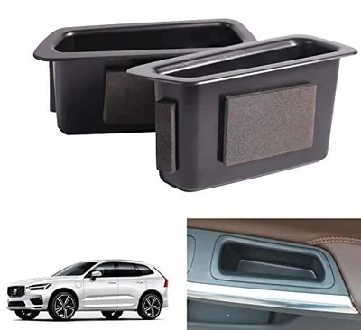 Zdjęcie produktu dla Organizery drzwi volvo XC60 2009 2017 pojemniki przechowywania ABS