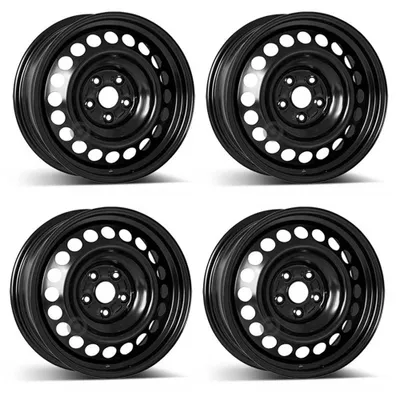 Image de 4 jantes en acier Alcar 9998 7,0Jx17, déport 35, entraxe 114,3 mm pour