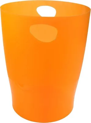 Produktbild von Orange Mülleimer Set 8 Stück 15 Liter für Büro oder Haushalt