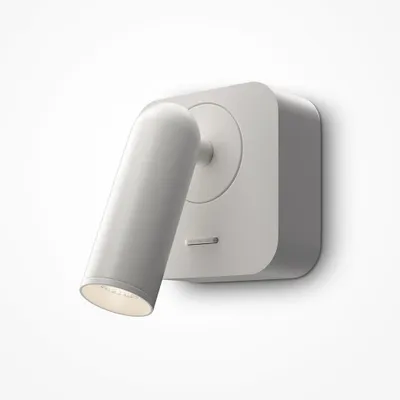 Immagine prodotto di Applique Da Parete Moderno Mirax Metallo Bianco Luce Led Integrato 3W Ip20