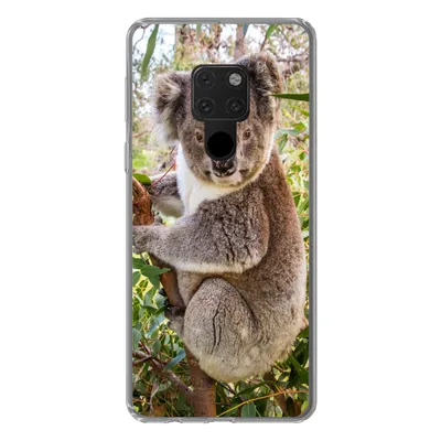 Produktbild von MuchoWow® Handyhülle Schutzhülle Hülle für Huawei P40 Lite Koala - Baum - Blätter - Kinder - Jungen - Mädchen Silikon Softcase Handy Hülle - Handy