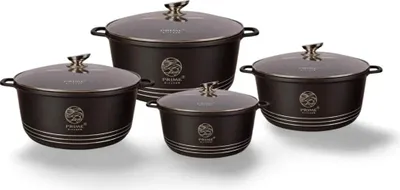Produktbild von Prime Kitchen Aluguss Topf Set