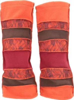 Produktbild von Goa, Psytrance Beinstulpen, Stulpen, Knöchelwärmer - Wine/rost, Uni, Rot, Polyester, Socken & Beinstulpen