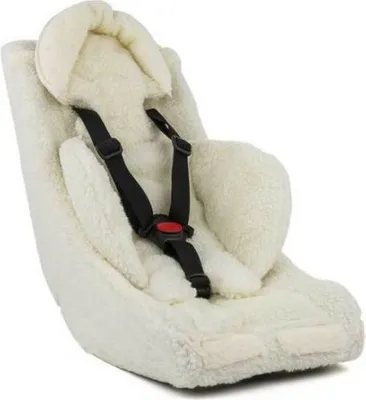 Image de Melia Plus Comfort Seau pour bébé/remorque à vélo Mouton Blanc