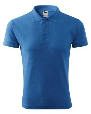 Produktbild von Malfini - Poloshirt für Herren, Piqué PP13328 (S) (Blau)