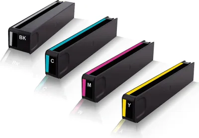 Produktbild von 4x kompatible Tintenpatronen für HP OfficeJet Pro X 450 Series X 451 dn X 451 dw X 470 Series X 476 dn HP970 HP 970XL HP 970 XL HP 970 K HP 971 C HP 971 M HP 971 Y Black Cyan Magenta Yellow