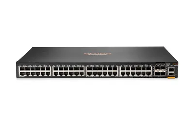 Obrázek produktu pro HPE Aruba Networking CX 6300F 48-port 1GbE and 4-port SFP56 Switch, Řízený, L3, Gigabit Ethernet (10/100/1000), Instalace do racku