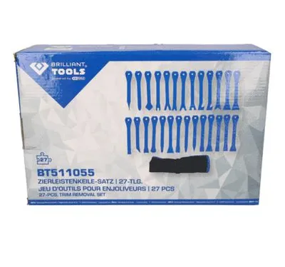 Immagine prodotto di BRILLIANT TOOLS set di cunei per modanatura 27 pezzi - BT511055