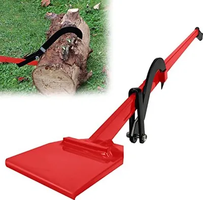 Produktbild von NAIZY Schwerlast-Fällheber 130 cm mit Wendehaken Mit Rutschfestem Griff, Belastung 250 kg Stammwender Geeignet für professionelle Holzfäller, Baumpfleger, Forstarbeiter