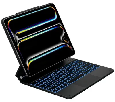 Zdjęcie produktu dla Etui Typecase Edge klawiatura iPad Air 13" 2024/25 węgiel