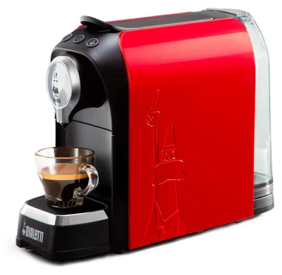 Obrázek produktu pro Bialetti 012690010/NP, Kapslový kávovar, 0,7 l, Kávová kapsle, 1360 W, Červená