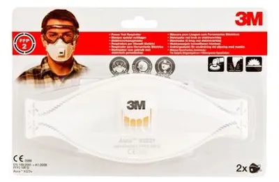Produktbild von 3M 9322C2 Staubmaske 2 Stück(e) FFP2