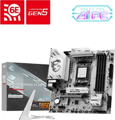 Image de MSI B850M GAMING PLUS WIFI6E AMD B850 Socket AM5 micro ATX