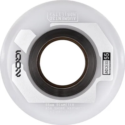 Produktbild von Iqon Access 55 85a Schlittschuhrollen 4 Einheiten Durchsichtig 55 mm Durchsichtig 55 mm