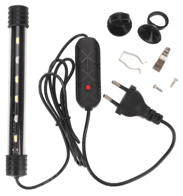 Produktbild von LED-Aquarium-Licht, hohe Helligkeit, tauchfähig, blau-weiß, Aquariumlampe für Landschaft