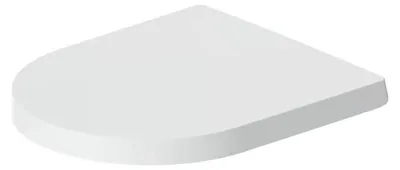 Obrázek produktu pro Duravit ME by Starck WC sedátko Kompaktní, závěsy z nerezové oceli, s mechanismem jemného zavírání, 0020193200