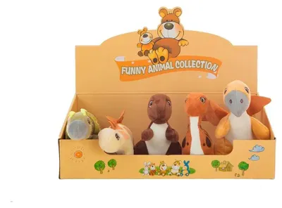 Produktbild von Creaciones Llopis Dinosaurier Spielzeug Teddybär 16 Cm Gelb  Kinder Gelb One Size