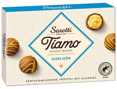 Produktbild von Sarotti Tiamo Feinste Trüffel Eierlikör 125g