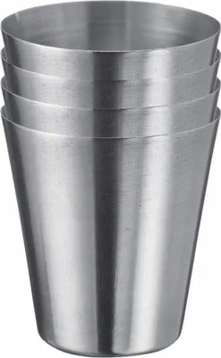 Obrázok produktu pre WESTMARK Hrnček z nerezovej ocele MENDO 30 ml, 4ks