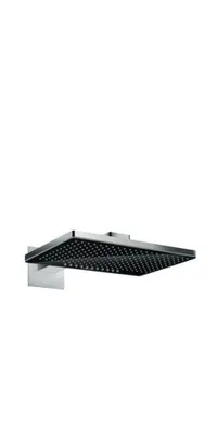 Produktbild von Hansgrohe Rainmaker Select, Fester Duschkopf, Schwarz, Chrom, Zimmerdecke